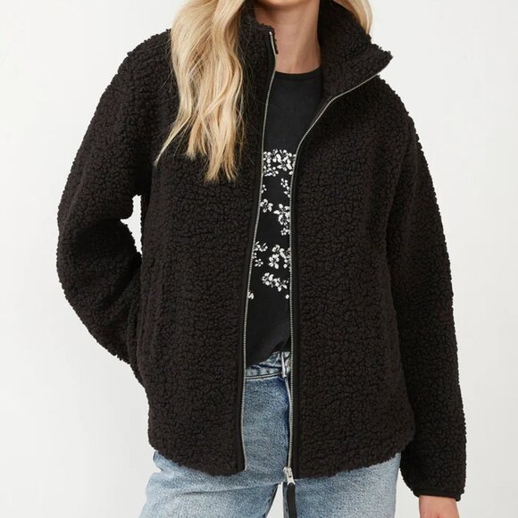 BAFFALO DAVID Bitton Caterina Women's Full Zip Jacket in Black - JK0015F - Picture 4 of 10